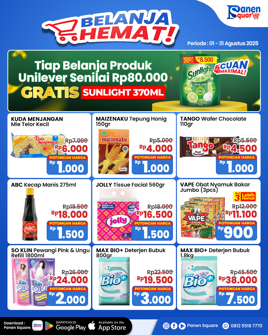 Belanja hemat? Ya di Panen Square!