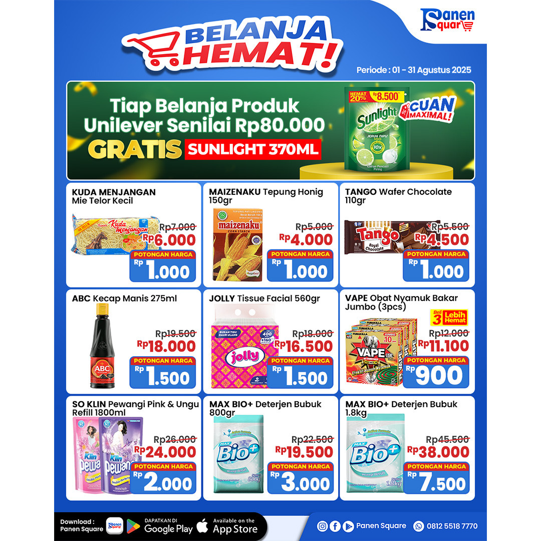 Belanja hemat? Ya di Panen Square!