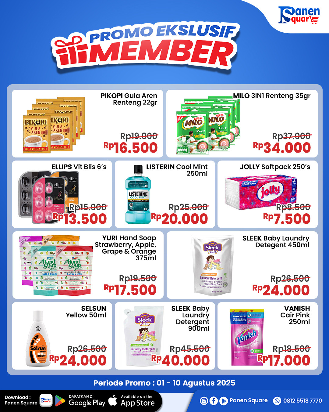 PROMO EKSKLUSIF MEMBER SUDAH HADIR!
