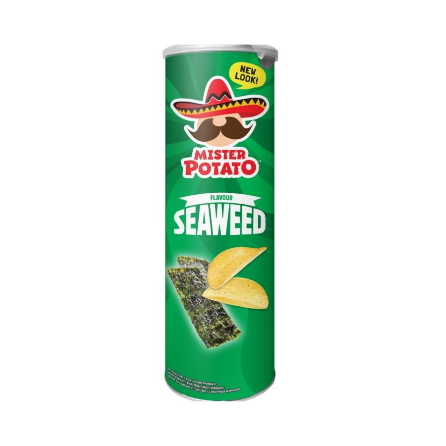 MISTER POTATO CRISPS SEAWEED 106 GR