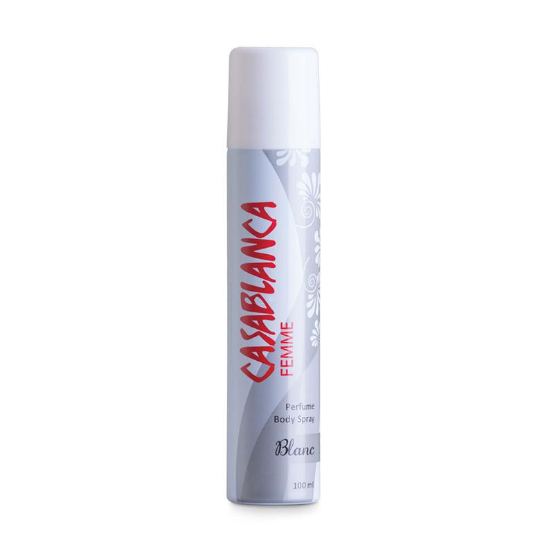 CASABLANCA BODY SPRAY ARGENT / SILVER 100 ML
