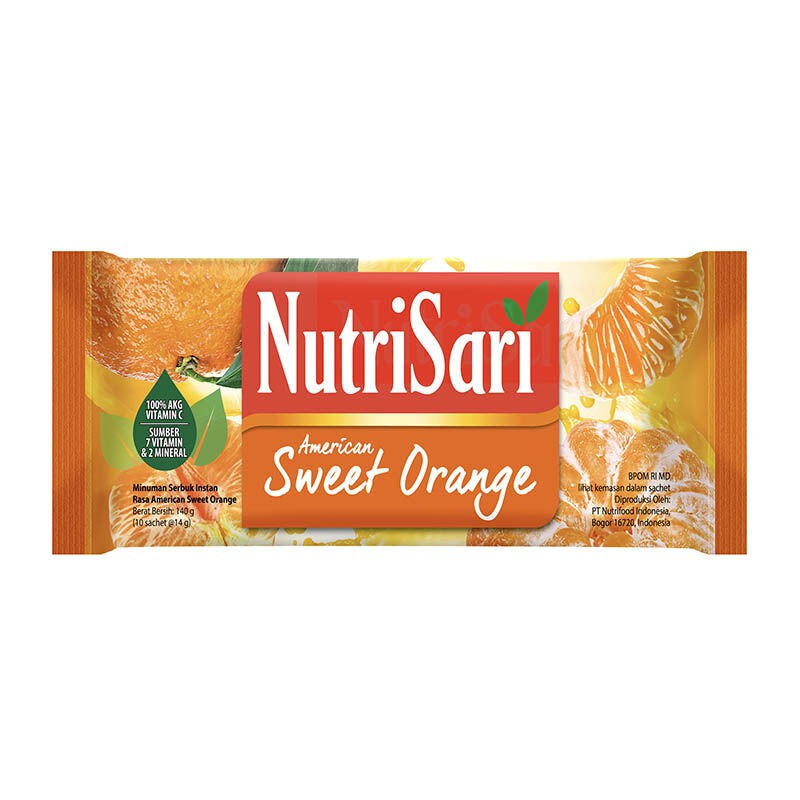 NUTRISARI AMERICAN SWEET ORG 10SX14G