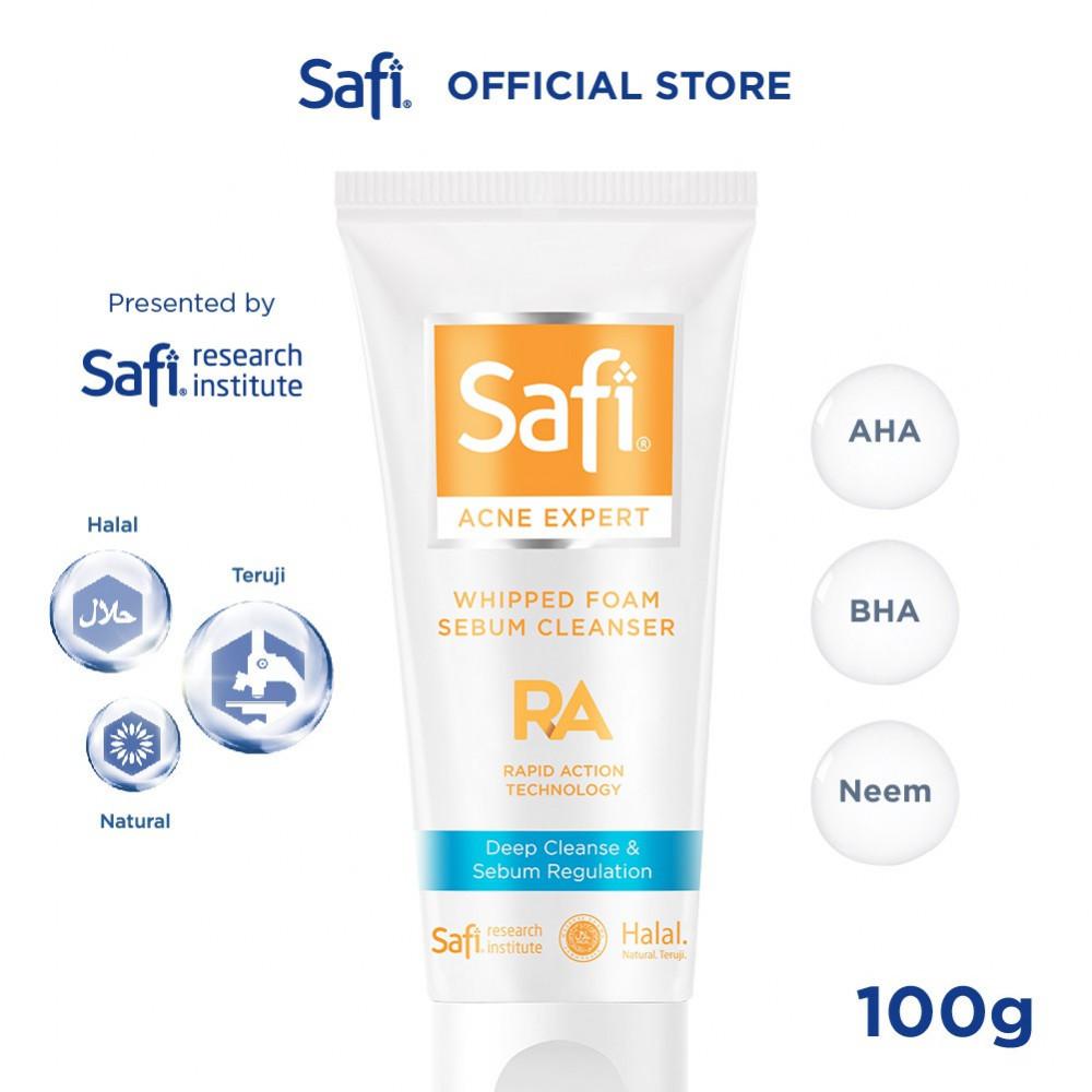 SAFI AE WHIPPED FOAM SEBUM CLS TUBE 100 ML