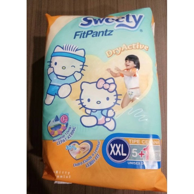 SWEETY SILVER PANTZ XXL-5+1