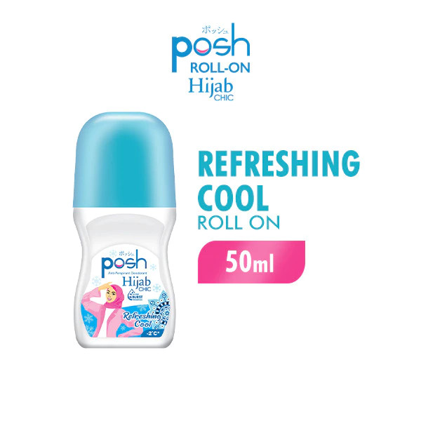 POSH ROLL ON HIJAB REFRESH COOL 50 ML
