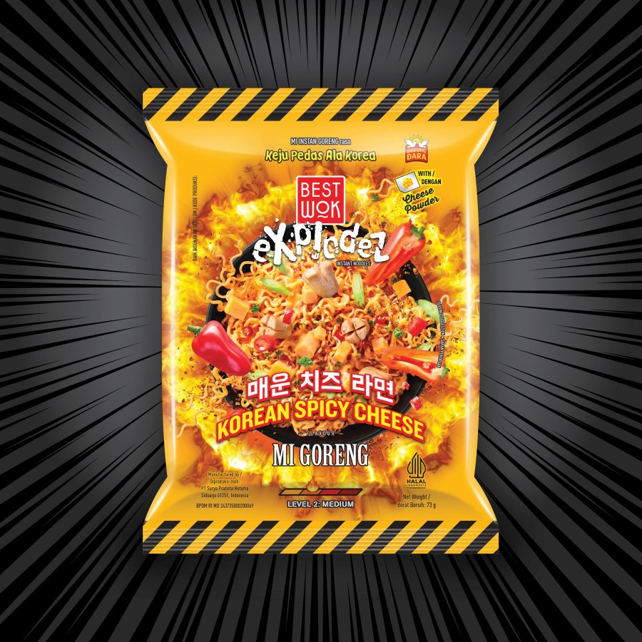 BEST WOK MI KOREAN CHEESE 75 GR