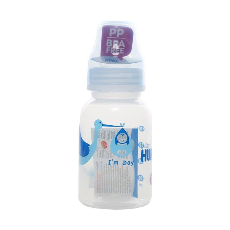 HUKI BOTOL PP SP ROUND 120 ML
