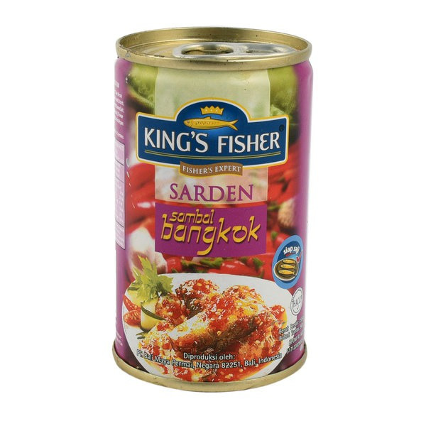 KING`S FISHER SARDEN SAMBAL BANGKOK 425GR