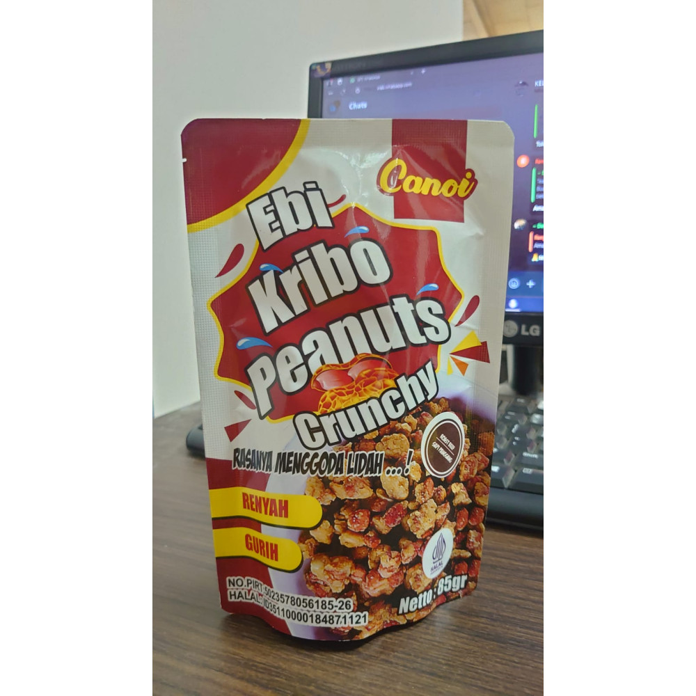CANOI EBI KRIBO PEANUTS 85 GR