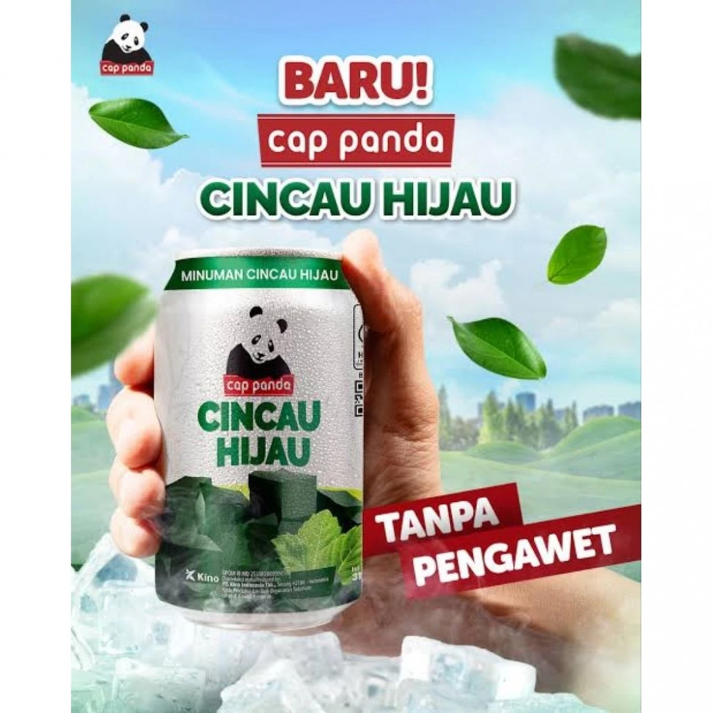 CAP PANDA CINCAU HIJAU 310 ML