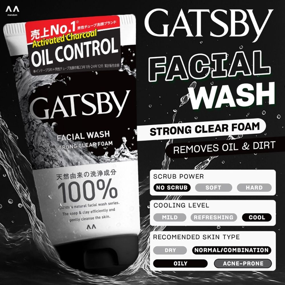 GATSBY FW STRONG CLEAR FOAM 100 ML