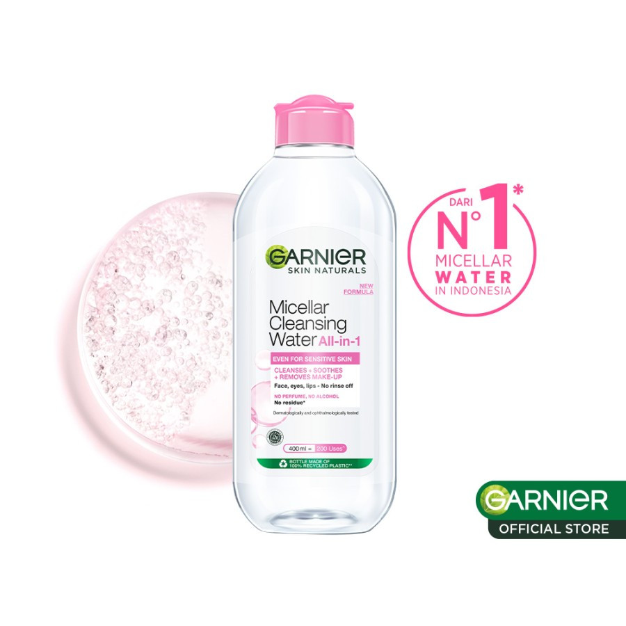 GARNIER MICELLAR WATER PINK 400 ML