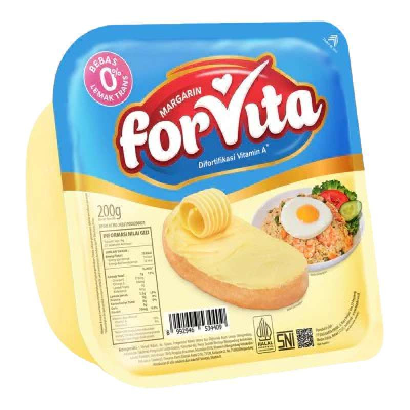 FORVITA MARGARINE TUBE 200 GR