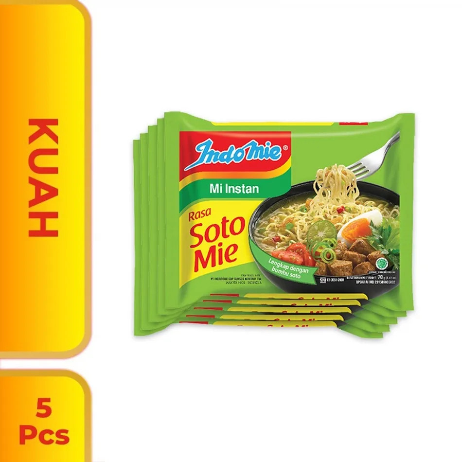 INDOME SOTO MIE 5`S PACK 70 GR