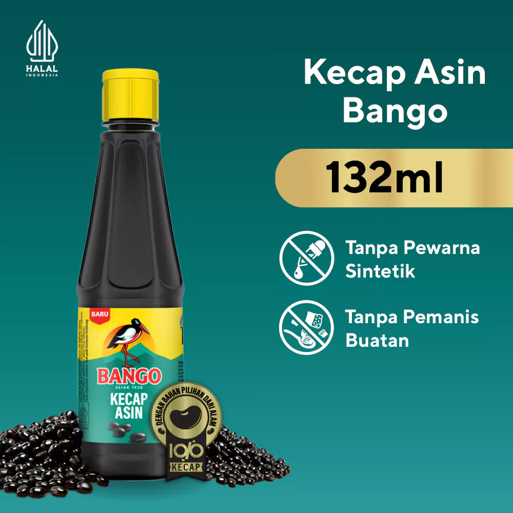 BANGO KECAP ASIN BTL 132 ML