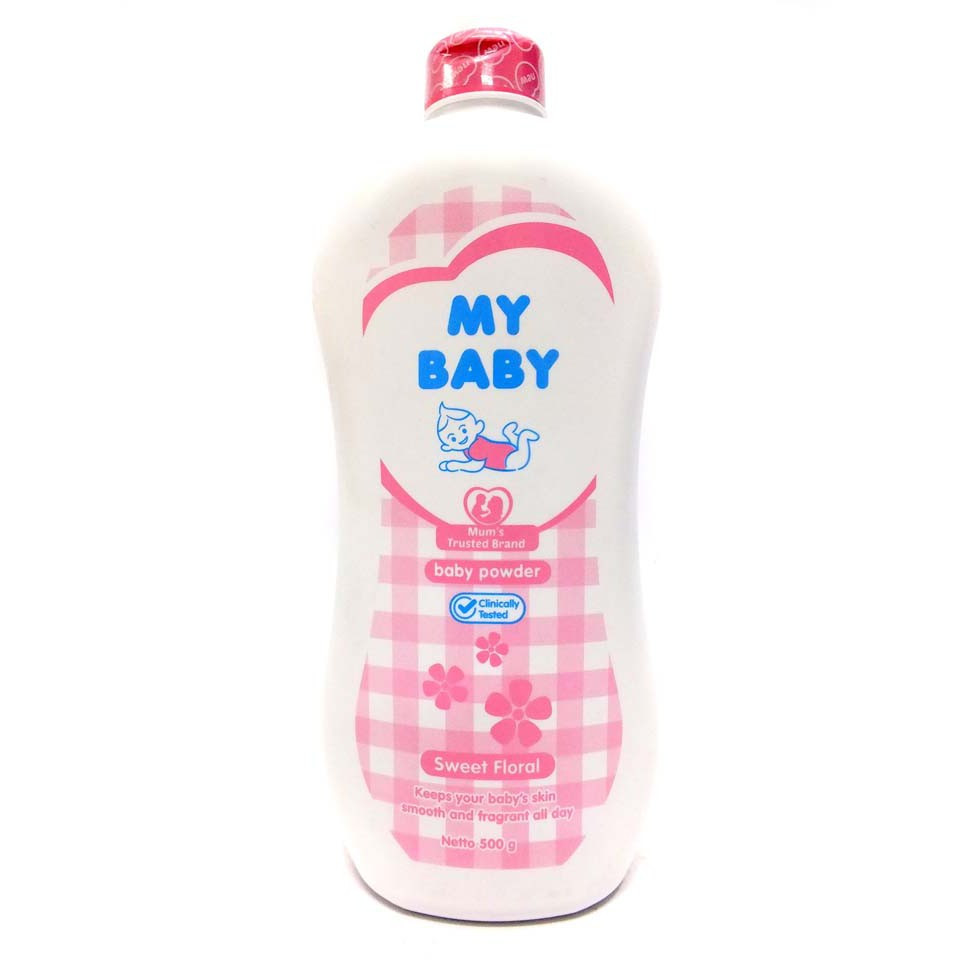 MY BABY PWD 500GR SWEET FLORAL