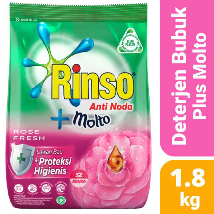 RINSO MOLTO ROSE FRESH 1.8KG