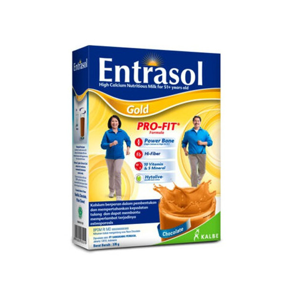 ENTRASOL GOLD COKLAT 350 GR