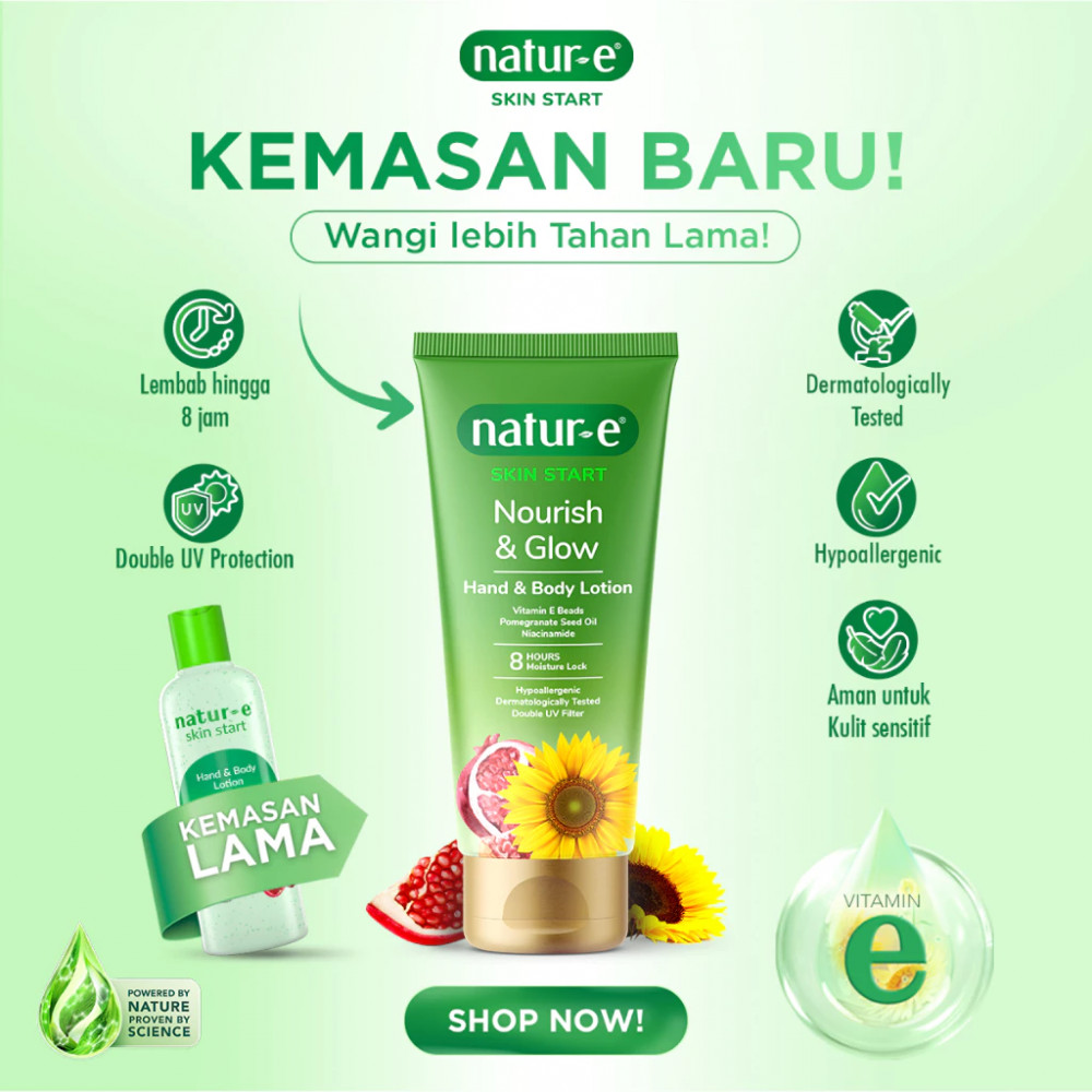 NATUR E HBL NOURISH & GLOW 180 ML