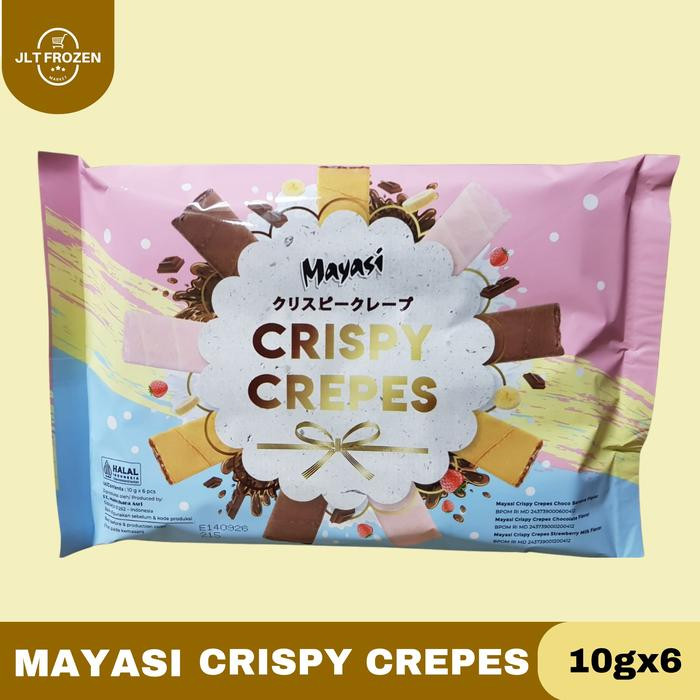 MAYASI CRISPY CREPES FESTIVE PCH 6 X 10 GR