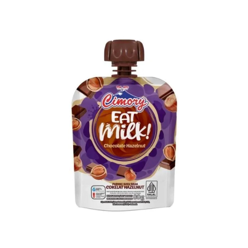 CIMORY EAT MILK CHOCOLATE HAZELNUT 80 GR