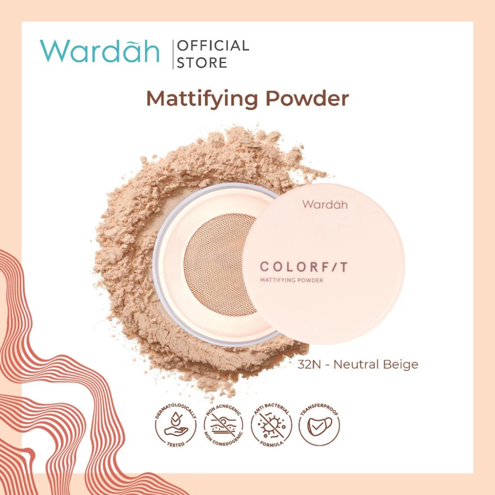 WARDAH COLORFIT MATTIF PWD 32N NAT BEIGE