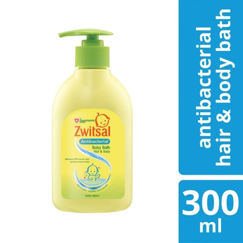ZWITSAL HAIR & BODY ANTIBACTERIAL 300 ML