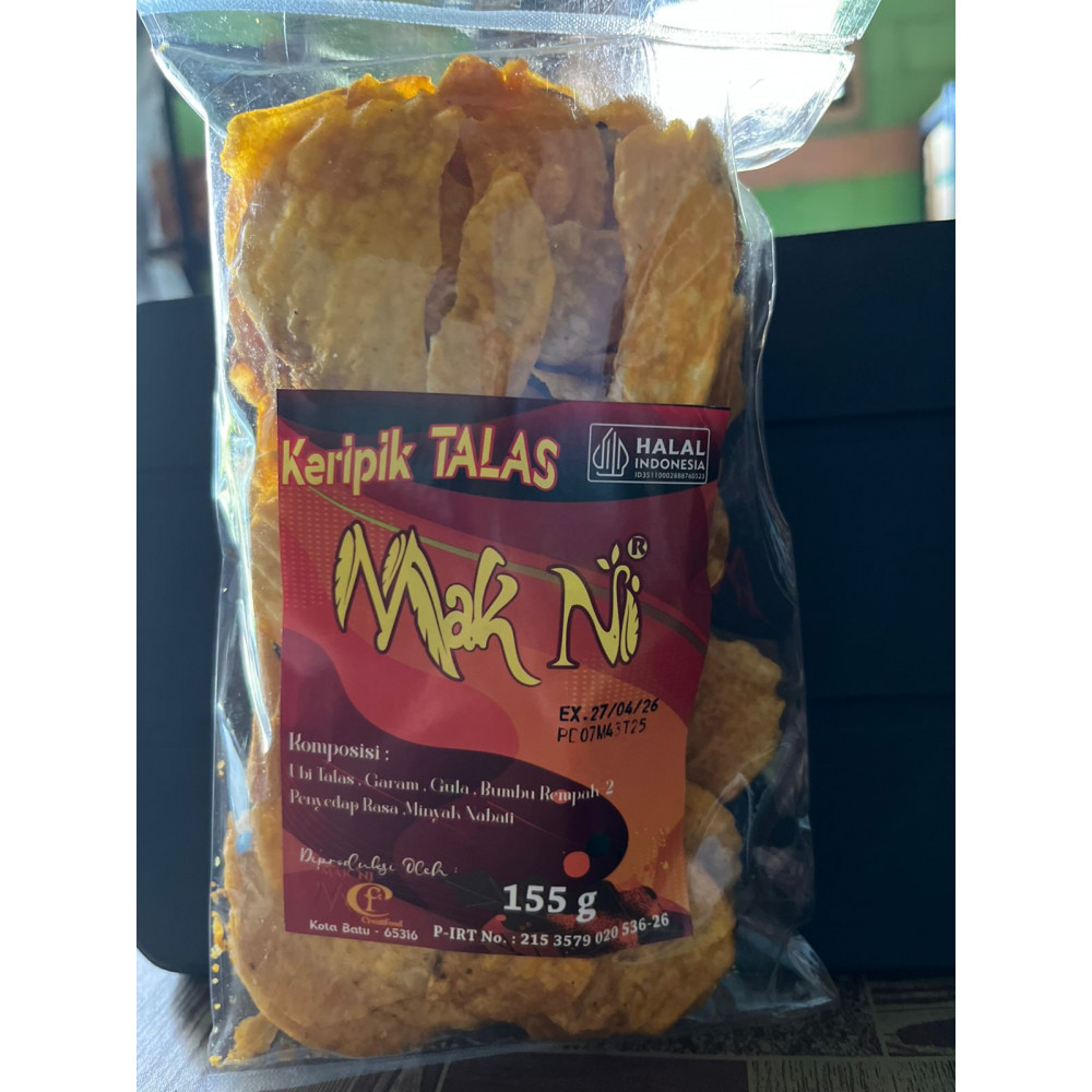 MAK NI KERIPIK TALAS PL 155 GR