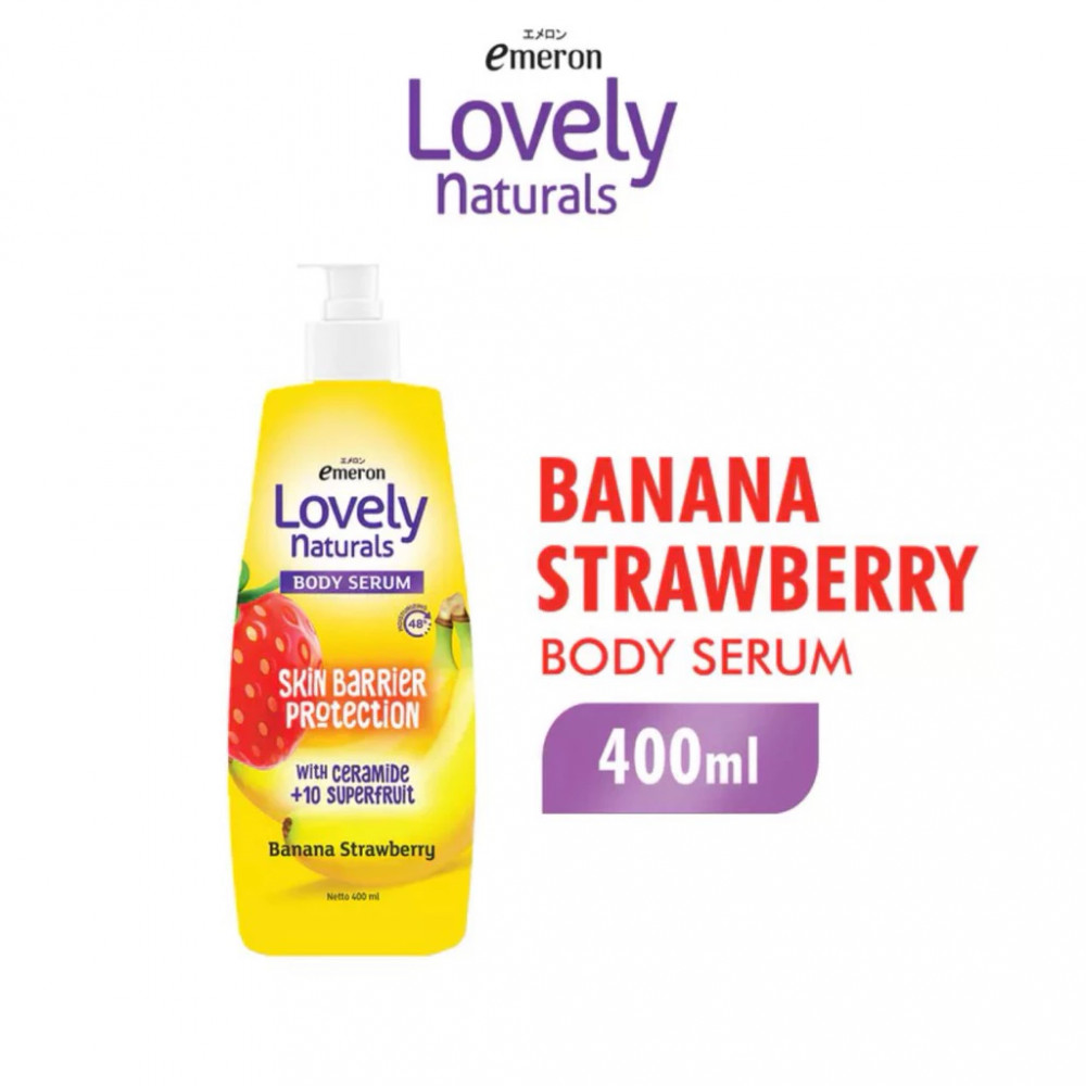 EMERON HBL LOVELY NAT BANANA STRW 400 ML