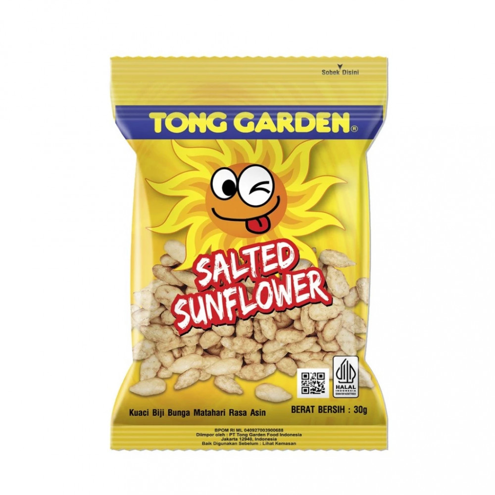 TONG GARDEN SALTED SUNFLOWER 30 GR