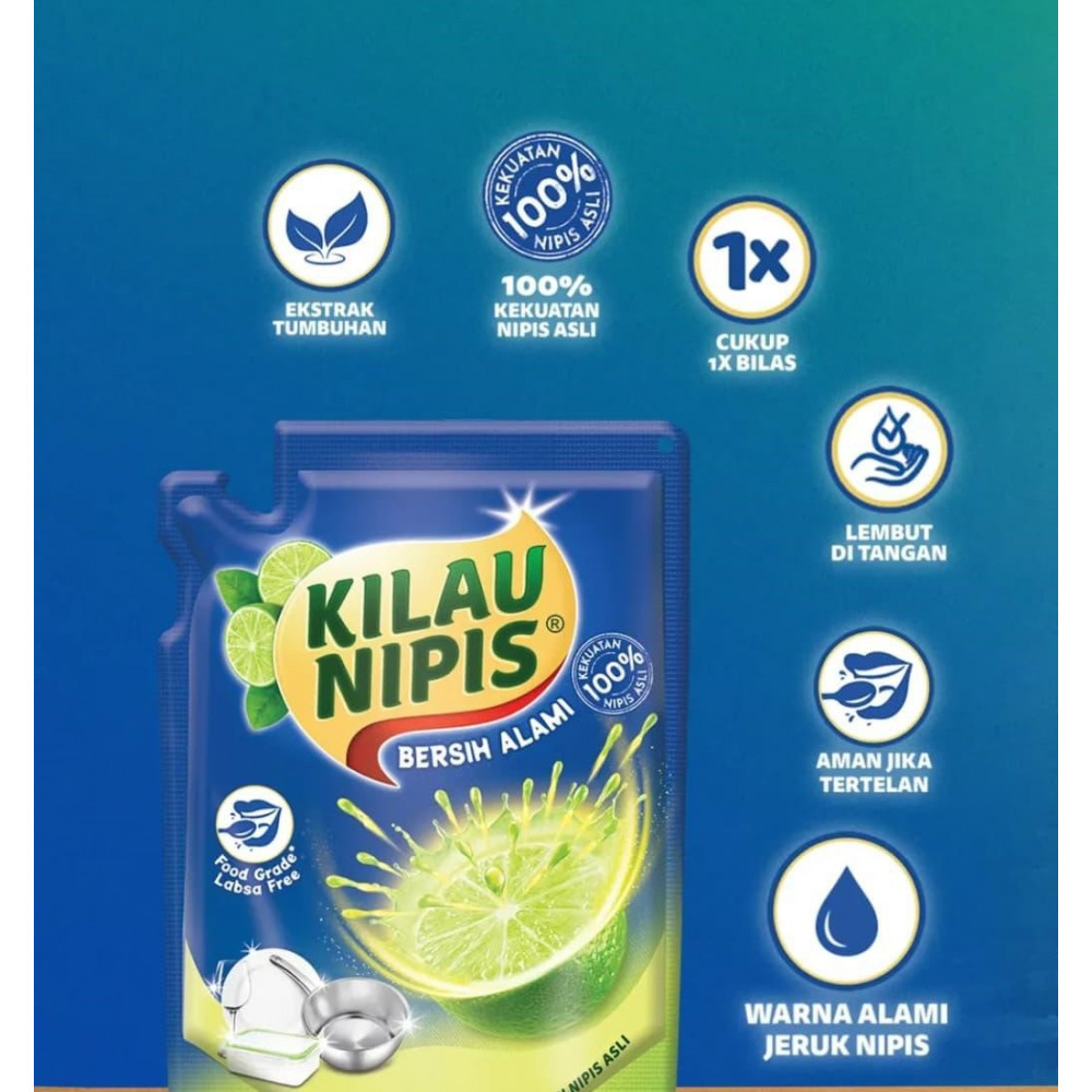 KILAU NIPIS PENCUCI PIRING 370 ML