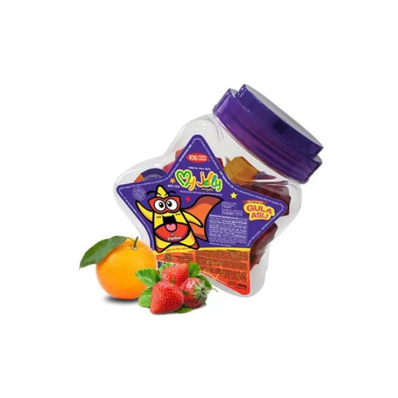 WONG COCO MY JELY  TOPLES 350 GR