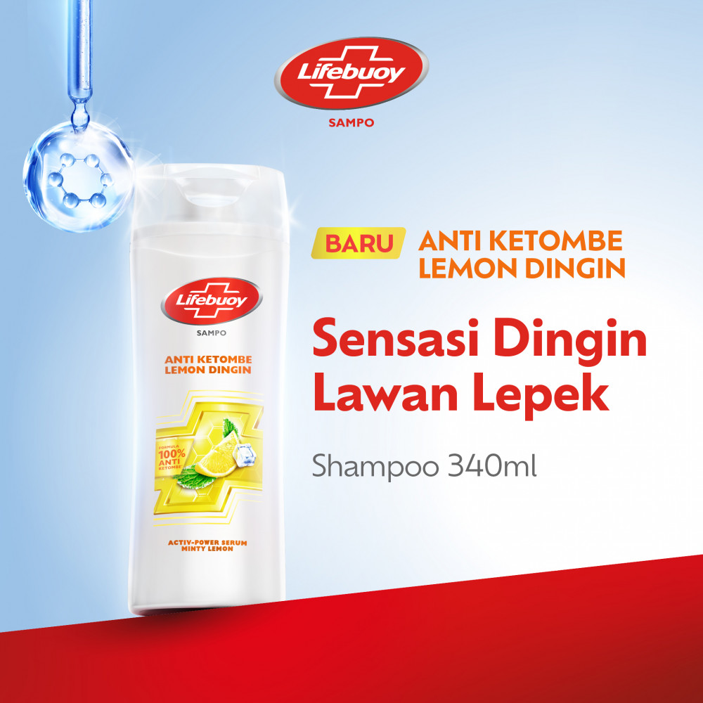 LIFEBUOY SHP AD LEMON DINGIN 340 ML