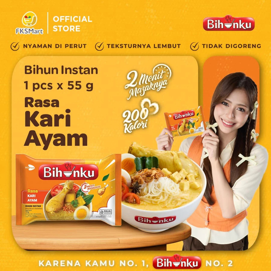 BIHUNKU KARI AYAM 55 GR