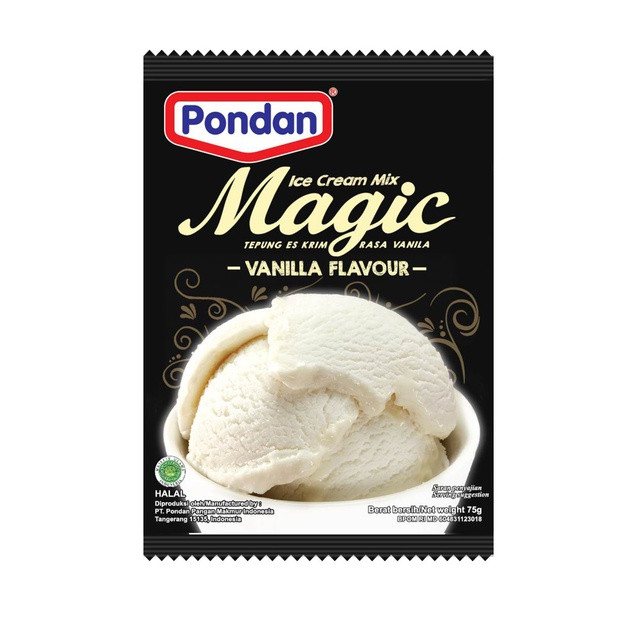 PONDAN ICE CREAM VANILA 75 GR