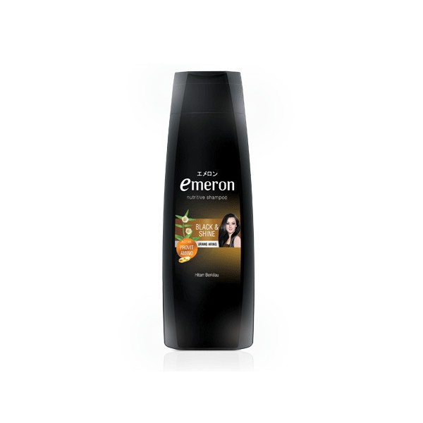 EMERON SHP BLACK SHINE BTL 170 ML