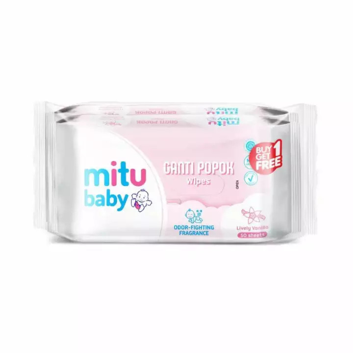 MITU GANTI POPOK WHITE 50`S