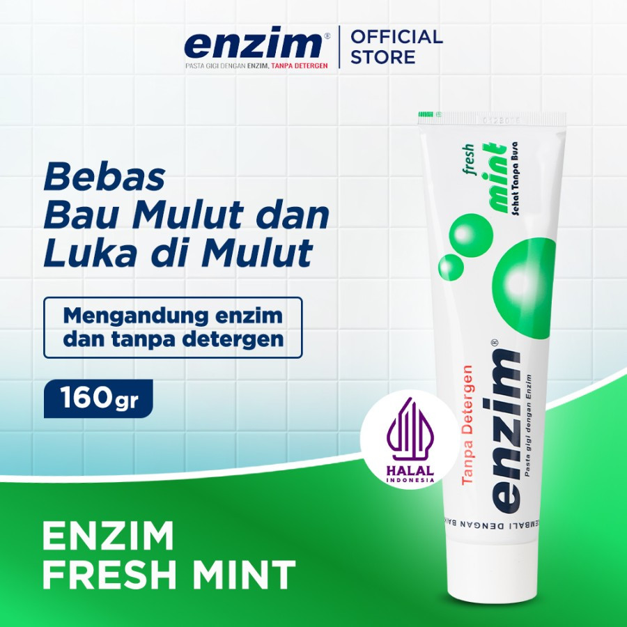 ENZIM FRESH MINT 160 GR