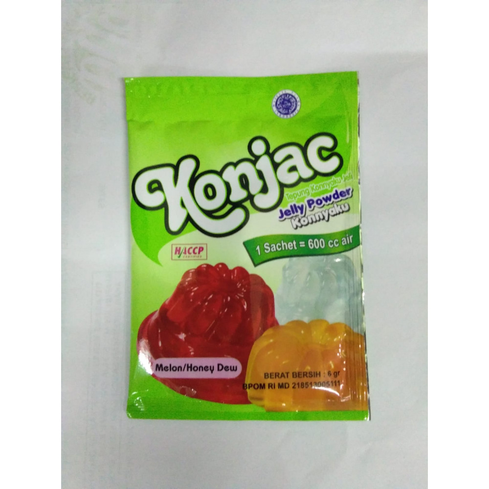 KONJAC JELLY KONYAKU MELON SCH 6 GR