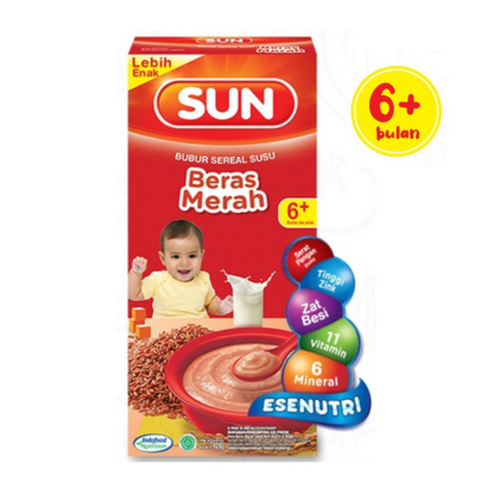 SUN BABY CEREAL BERAS MERAH 120 GR