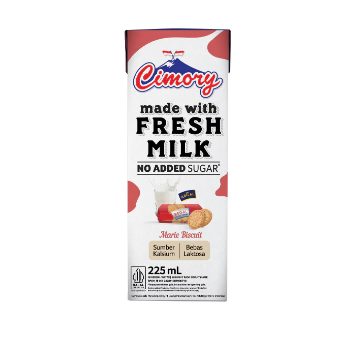 CIMORY UHT NO ADD SUGAR MARIE 225 ML