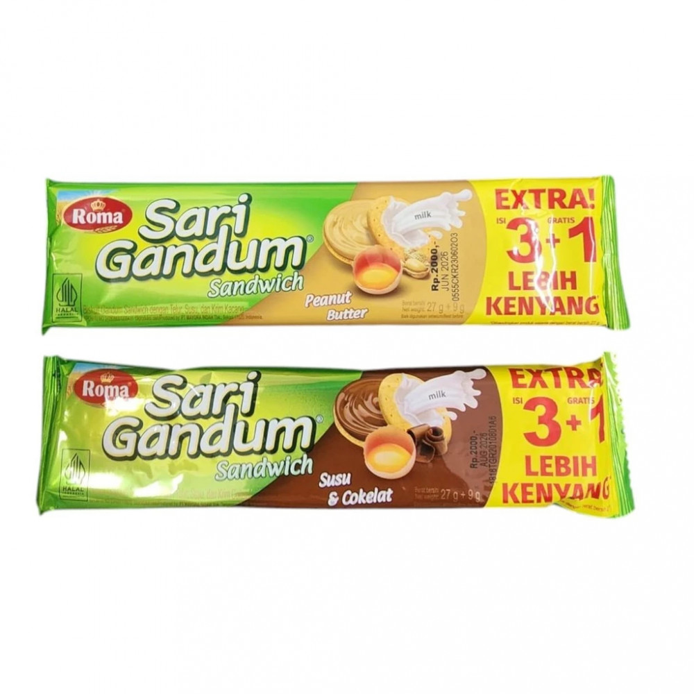 SARI GANDUM PEANUT 36 GR