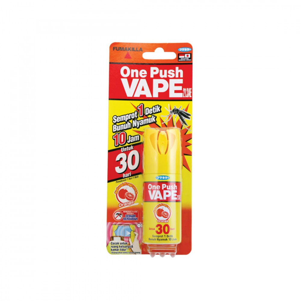 VAPE ONE PUSH 30H ORANGE 10 ML