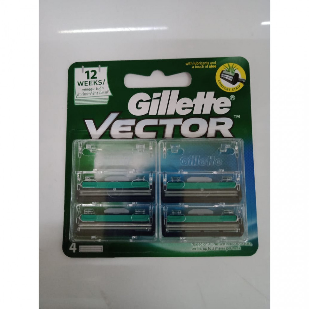 GILLETTE VECTOR PLUS CART 4S