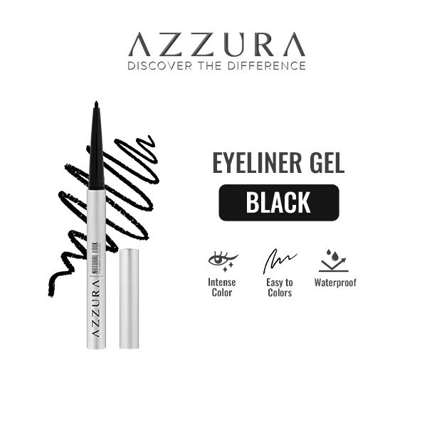 AZZURA EYELINER GEL BLACK 0.1 GR