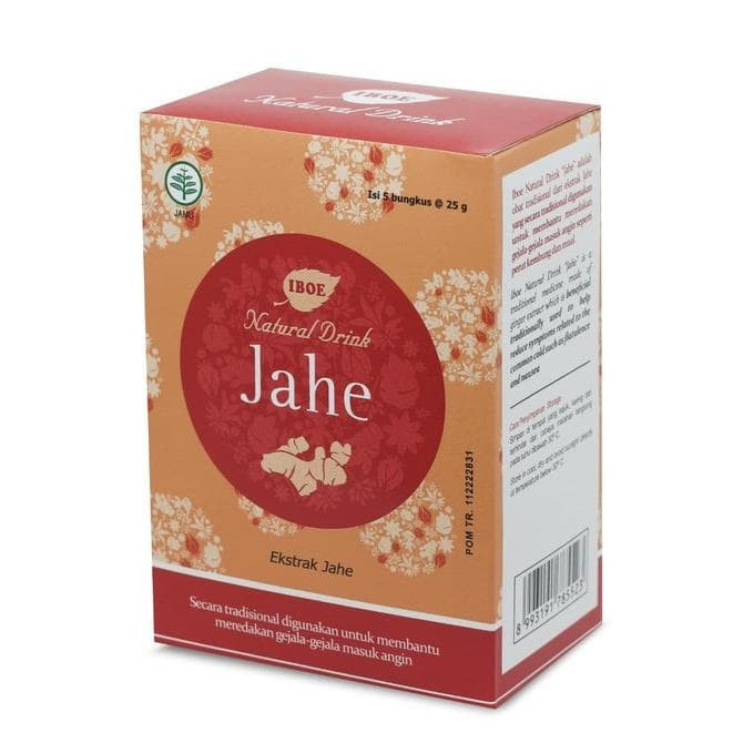 IBOE NATURAL DRINK JAHE BOX 5 X 25 GR