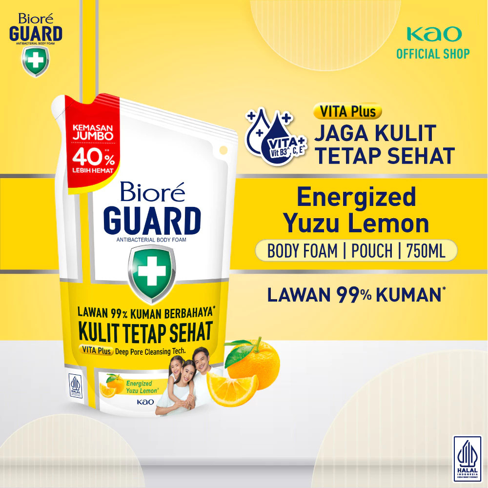 BIORE BF YUZU LEMON REF 750 ML