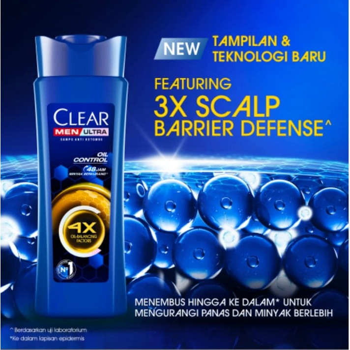 CLEAR SHP MEN ULTRA OIL CNTRL 300 ML