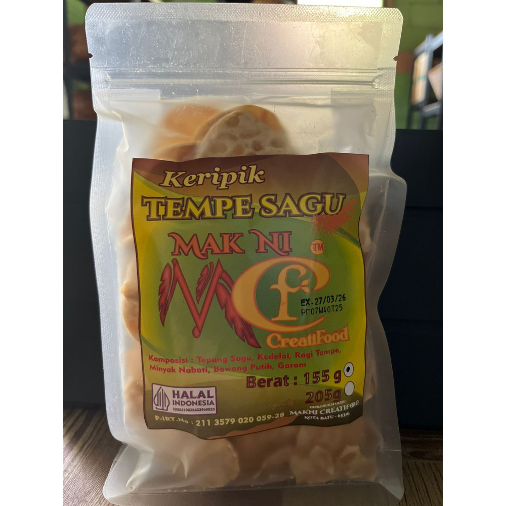 MAK NI KERIPIK TEMPE SAGU SD 155 GR