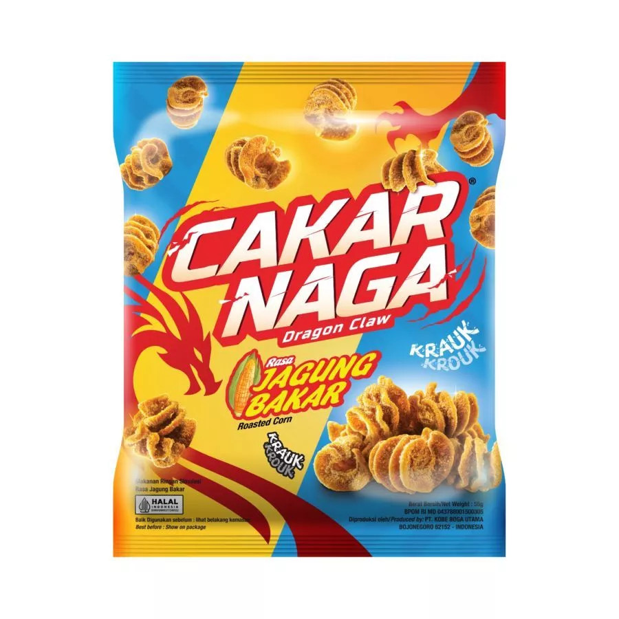 KOBE BONCABE CAKAR NAGA JAGUNG BAKAR 55 GR